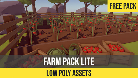 Low Poly Farm Pack Lite for Unity