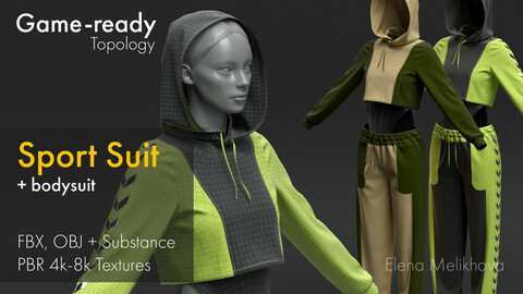 Sport Suit (Game-Ready Retopology)