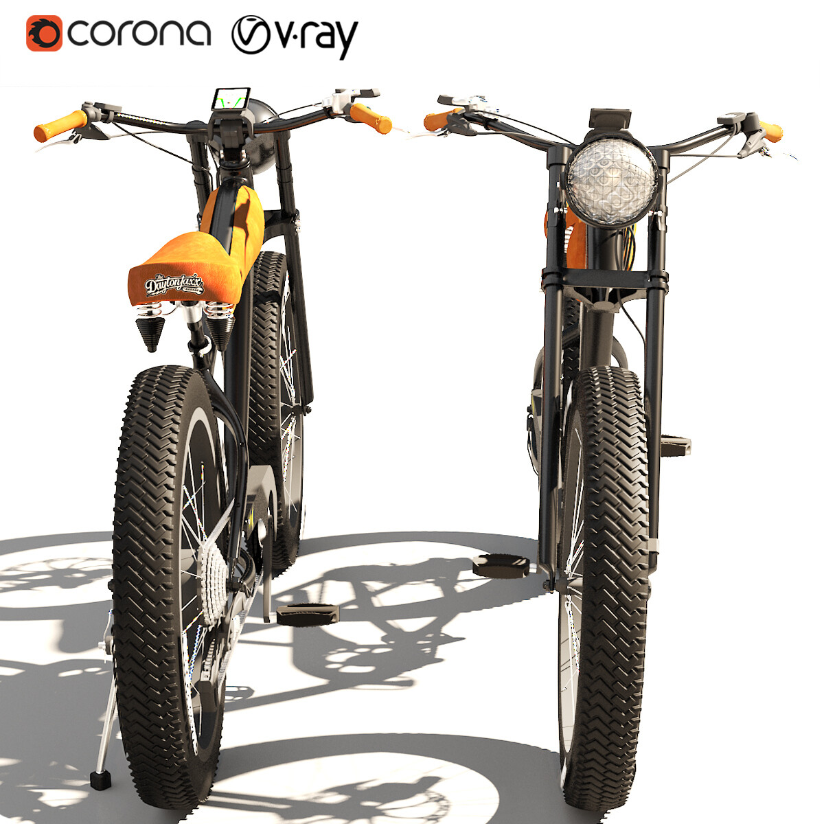 ArtStation Electric bike Game Assets