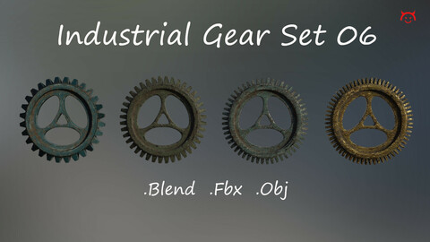 Industrial Gear Set 06
