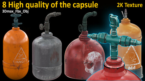8 High quality model of the capsule