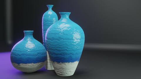 BLUE VASES V2