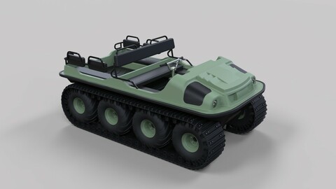 Argo 750 HD 8x8 with tracks