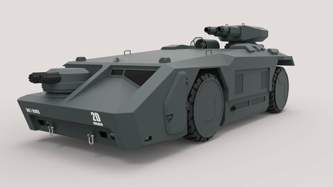 Armored personnel carrier М577 from the movie Aliens