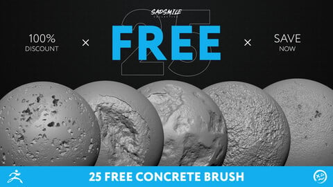 25 Concrete Brush Vol.1