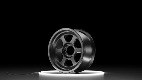 RAYS VOLK RACING TE37XT Car wheel 3D model