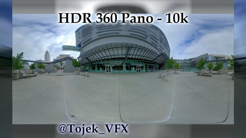 HDR 360 Panorama - DTLA - 01 California Dept. of Transportation