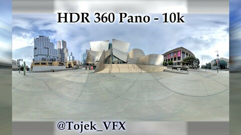 HDR 360 Panorama - DTLA - 29 Walt Disney Concert Hall