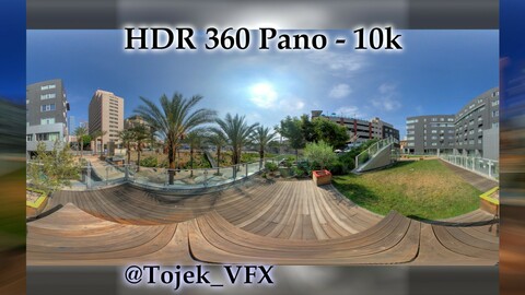 HDR 360 Panorama - DTLA - 85 Tilt Coffee Bar