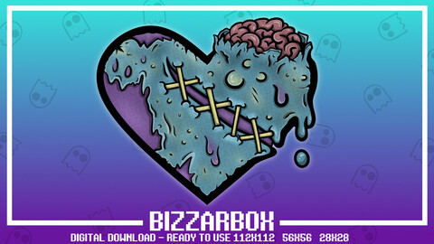 Twitch Emote: Zombie Heart