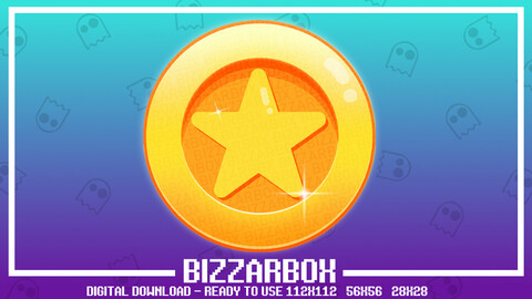 Twitch Channel Point Emote: Star Coin