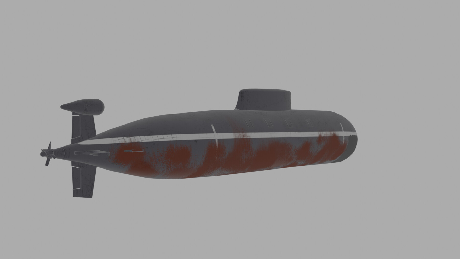 ArtStation - Russian Nuclear Submarine | Game Assets