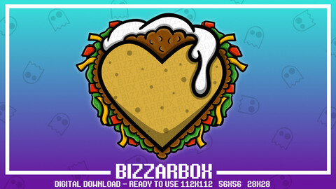 Twitch Emote: Taco Heart