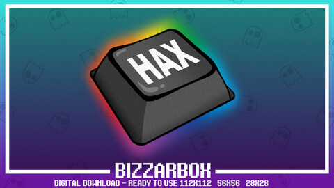 Twitch Emote: HAX Key