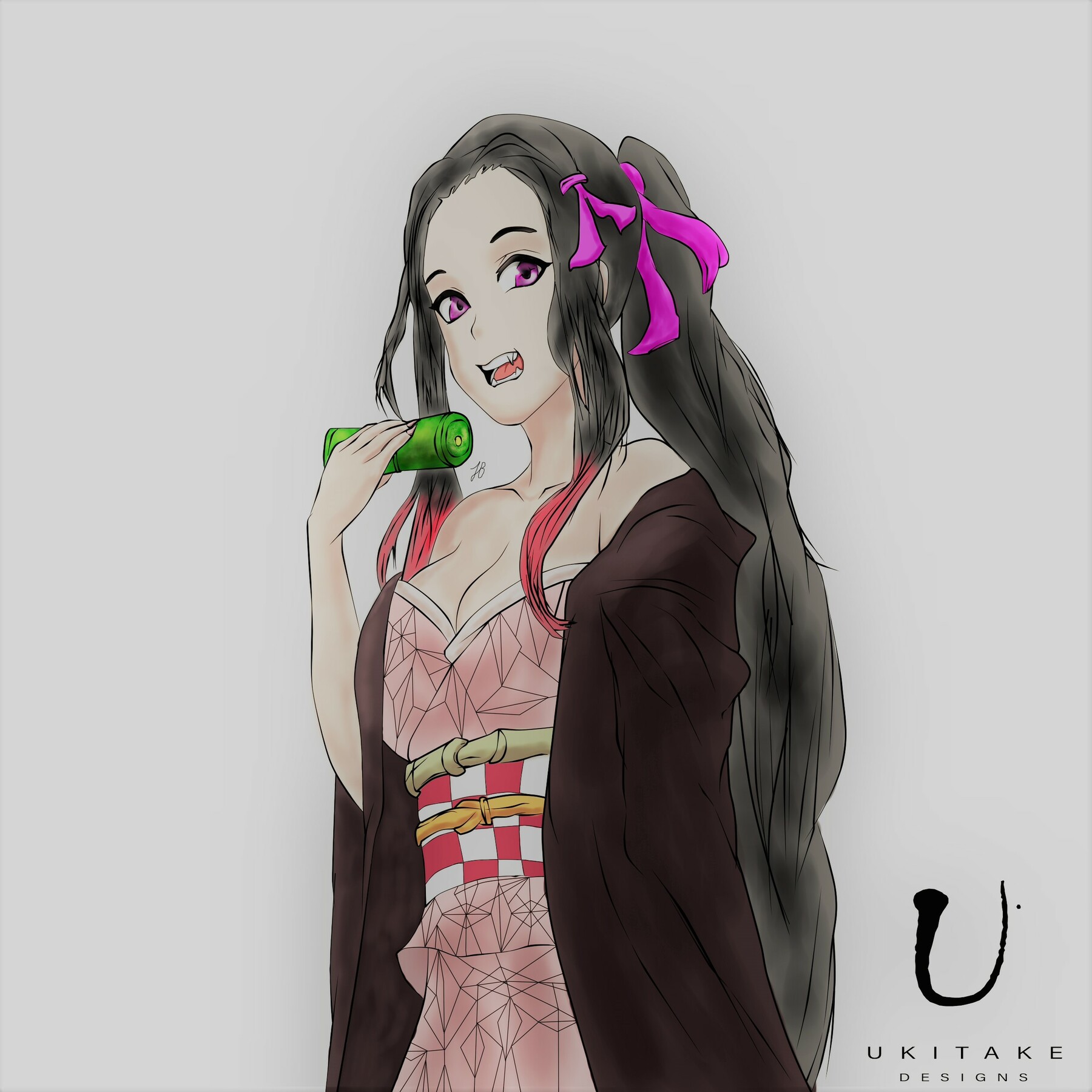 ArtStation - Nezuko Fan Art | Artworks