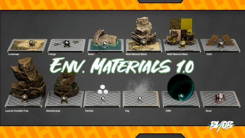 Environment Materials 1.0 - UE4