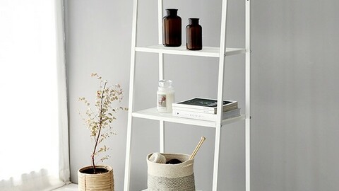 LEITER shelf 4 steps 2size