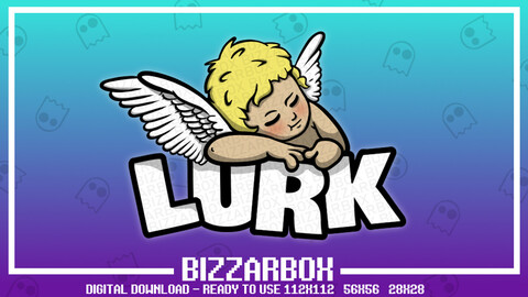 Twitch Emote: Angel Lurk