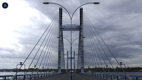 70+ Cable Stayed Bridge Illustrations, Royalty-Free Vector Graphics & Clip  Art - iStock | Suspension bridge, Modern bridge, Beam bridge