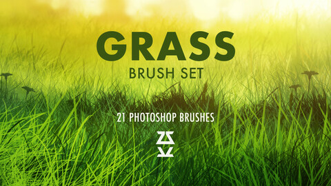 Grass 2. Brush Set