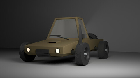 LOW POLY DRIFTER -PICKUP