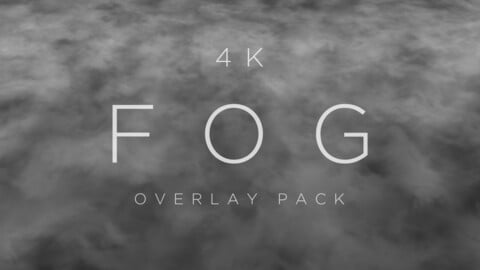 Fog Overlay Loops - 4K Video Pack
