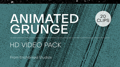 Animated Grunge Textures - Video Pack