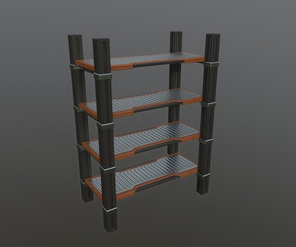 ArtStation - Sci Fi Shelf | Game Assets