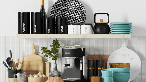 kitchen  shelf decorative 002