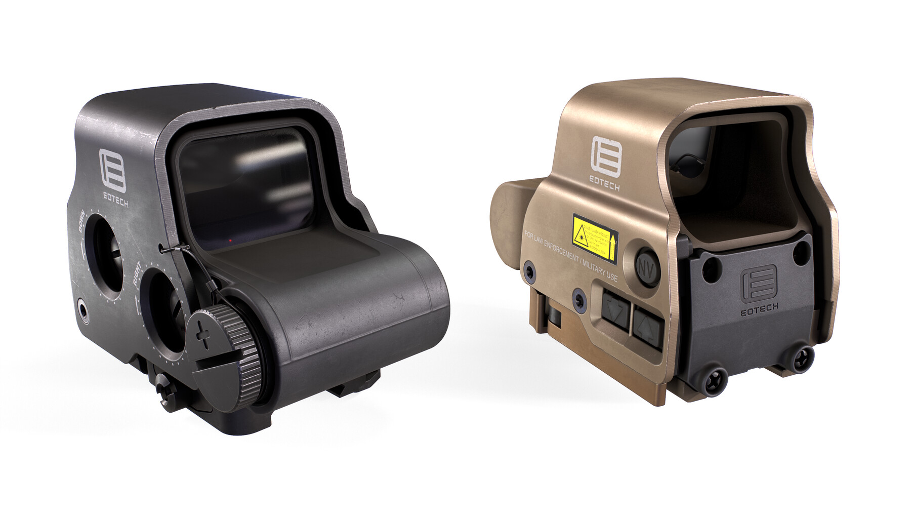 ArtStation EOTech EXPS3 Holographic Sight Game Assets