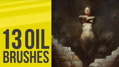 Oil Brushes for Photoshop