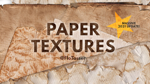 Paper Textures - for Drawing, Painting, Illustration and Design