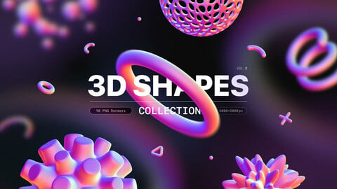 3D Shapes collection