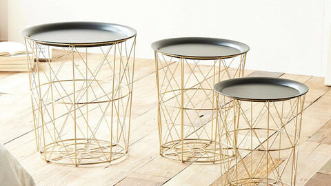 Gold wire storage table