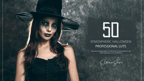 50 Atmospheric Halloween LUTs and Presets Pack