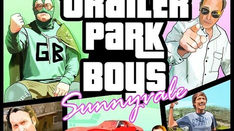 Trailer park boys full GTA inspired art POSTER