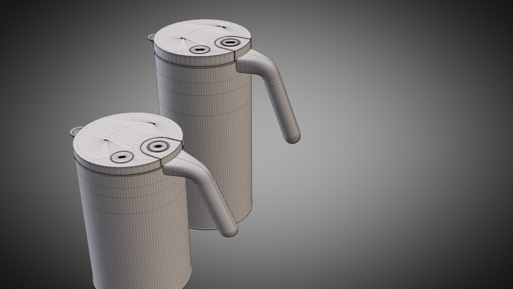 Modern Electric Kettle - 3D Model by artem2004