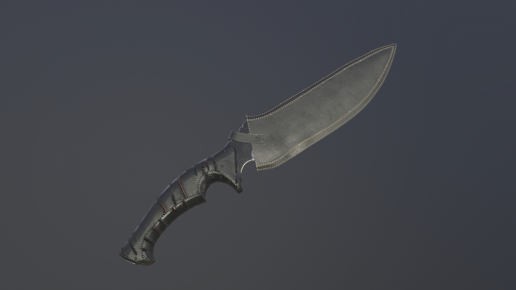 ArtStation - Knives Series - Knife #1 with sheath