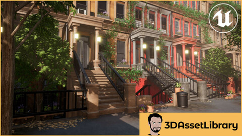 Modular Buildings Vol 1 For Unreal Engine