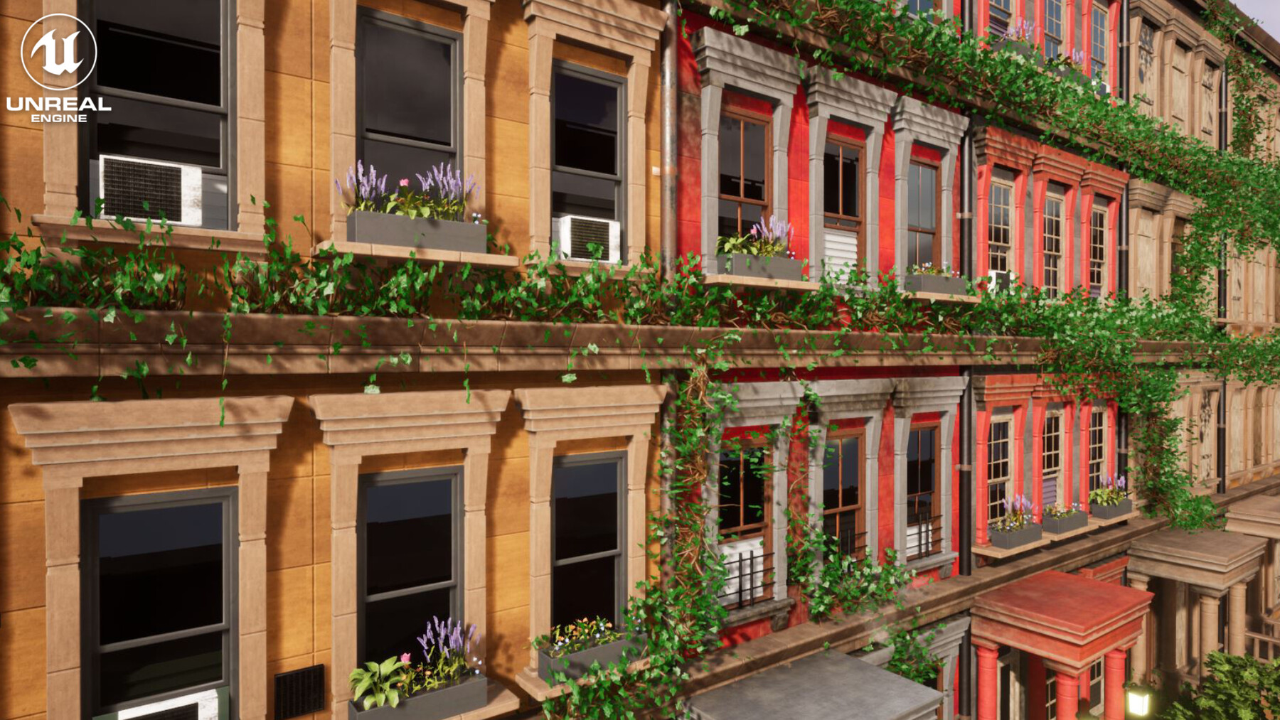 ArtStation Modular Buildings Vol 1 For Unreal Engine Game Assets