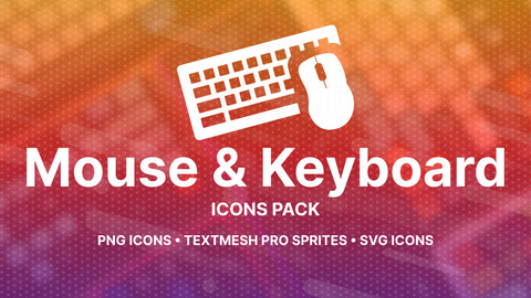 Mouse & Keyboard Icons Pack