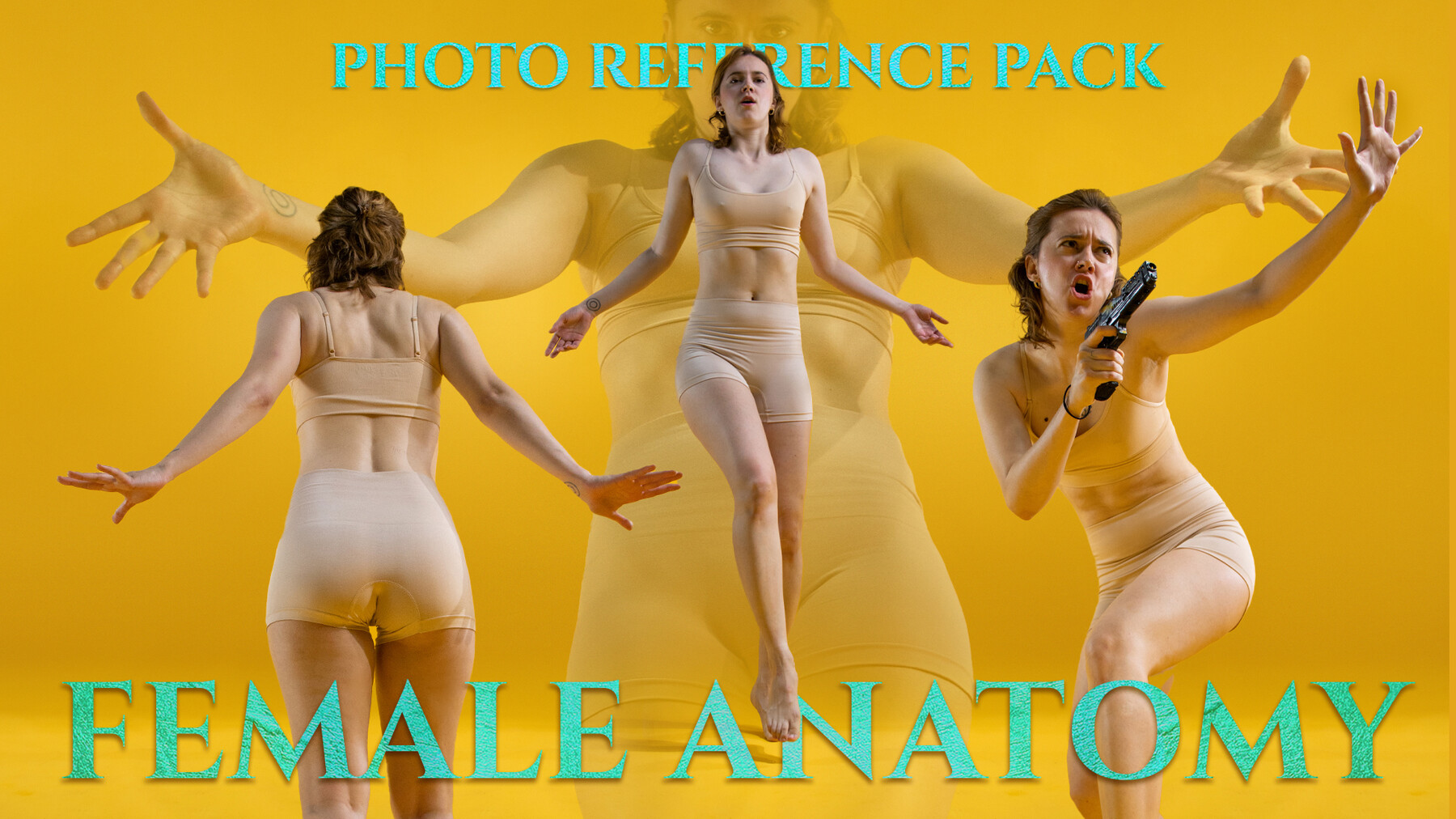 Artstation Female Anatomy Photo Reference Pack For Artists 895 Jpegs Resources