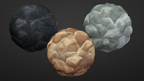 Stylized Rock Generator - Substance Designer