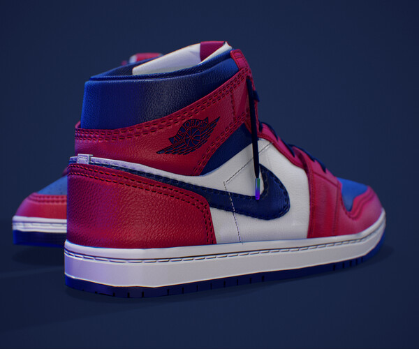 ArtStation - Louis Vuitton x Nike Air Jordan 1 Retro High footwear shoes  streetwear character clothing