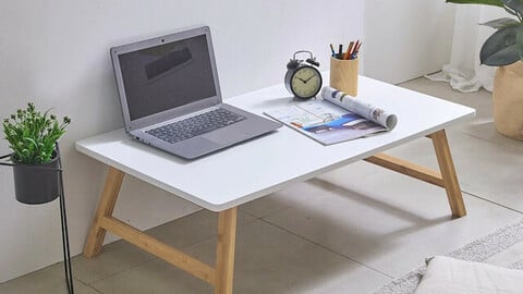 Mocha folding table