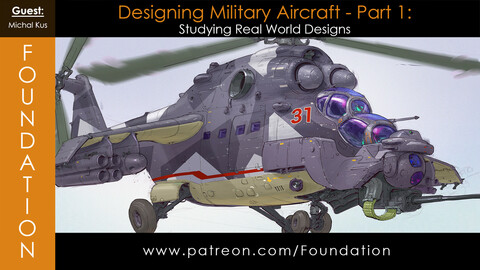 Foundation Art Group - Designing Military Aircraft Part 1 with Michal Kus