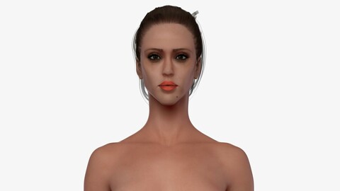 Nude Female 3d