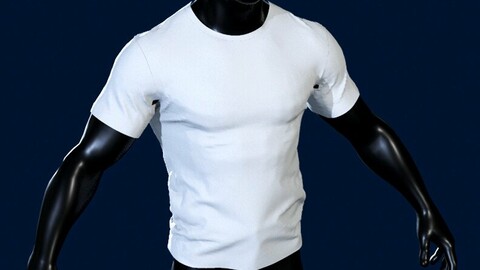 T-shirt in  Marvelous Designer