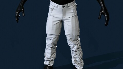 Trousers in Marvelous Designer