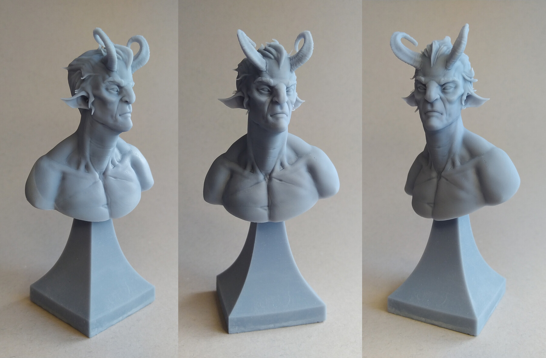 ArtStation - Satyr - Ready For 3d Printing | Resources